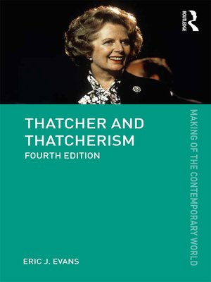 cover image of Thatcher and Thatcherism